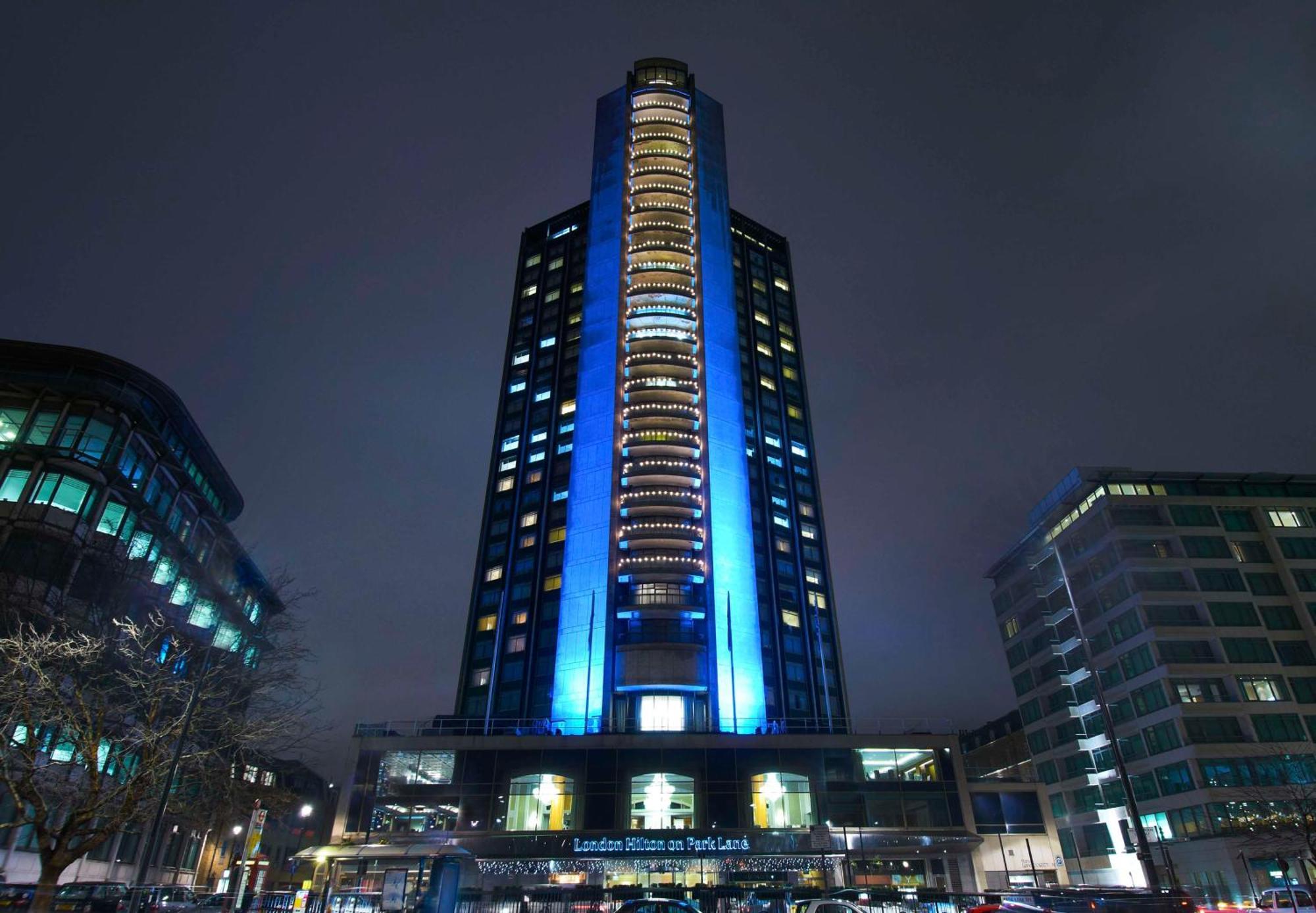 London Hilton On Park Lane Otel Dış mekan fotoğraf